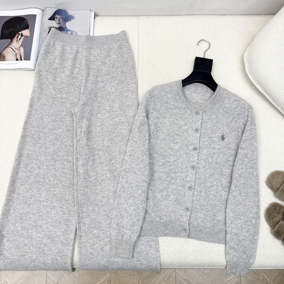 Ralph Lauren Knit Set: Elegant Two-Piece Wool Sweater and Straight-Leg Pants 7 cmp i1759464616413 9889 0 5