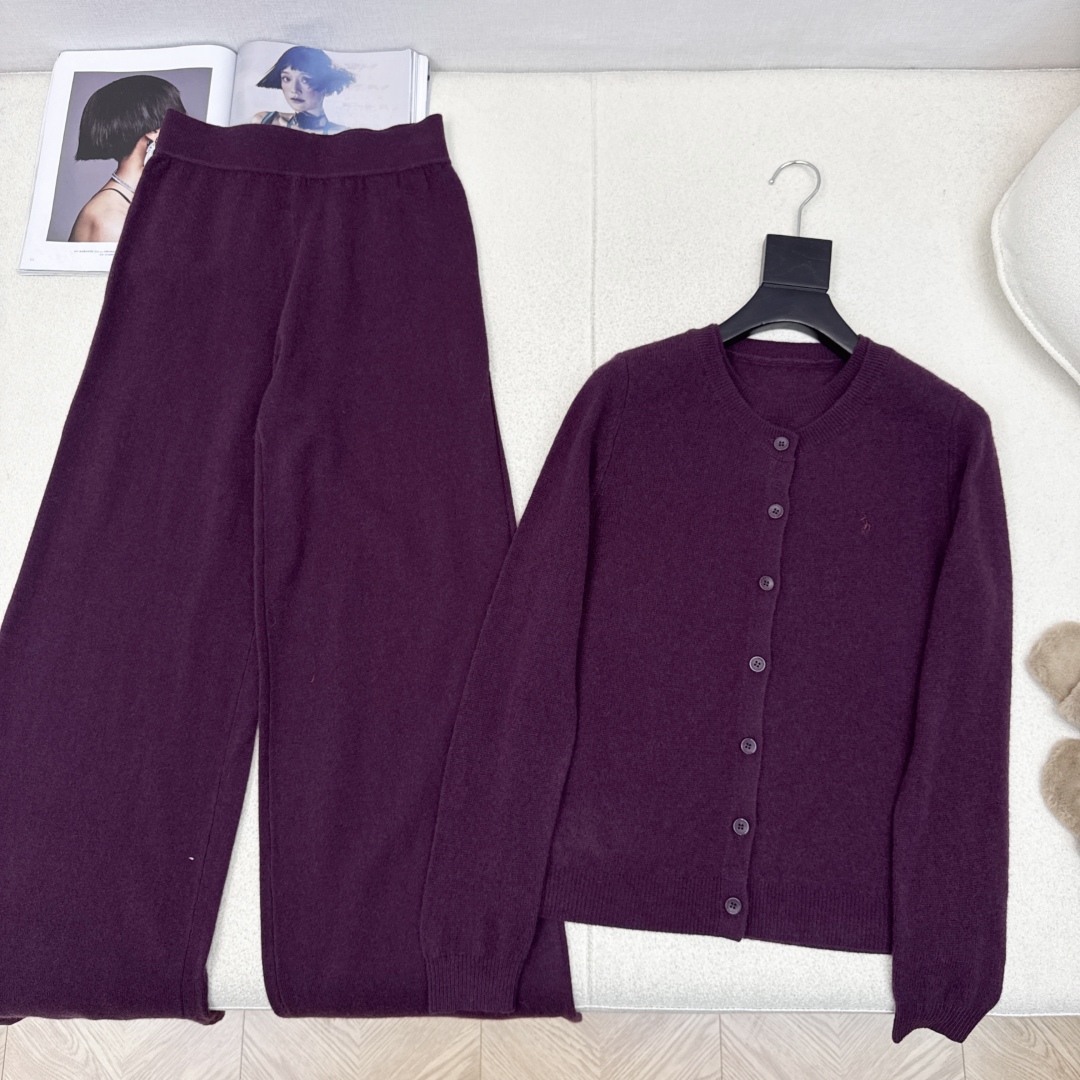 Ralph Lauren Knit Set: Elegant Two-Piece Wool Sweater and Straight-Leg Pants 6 cmp i1759464616414 7217 0 4