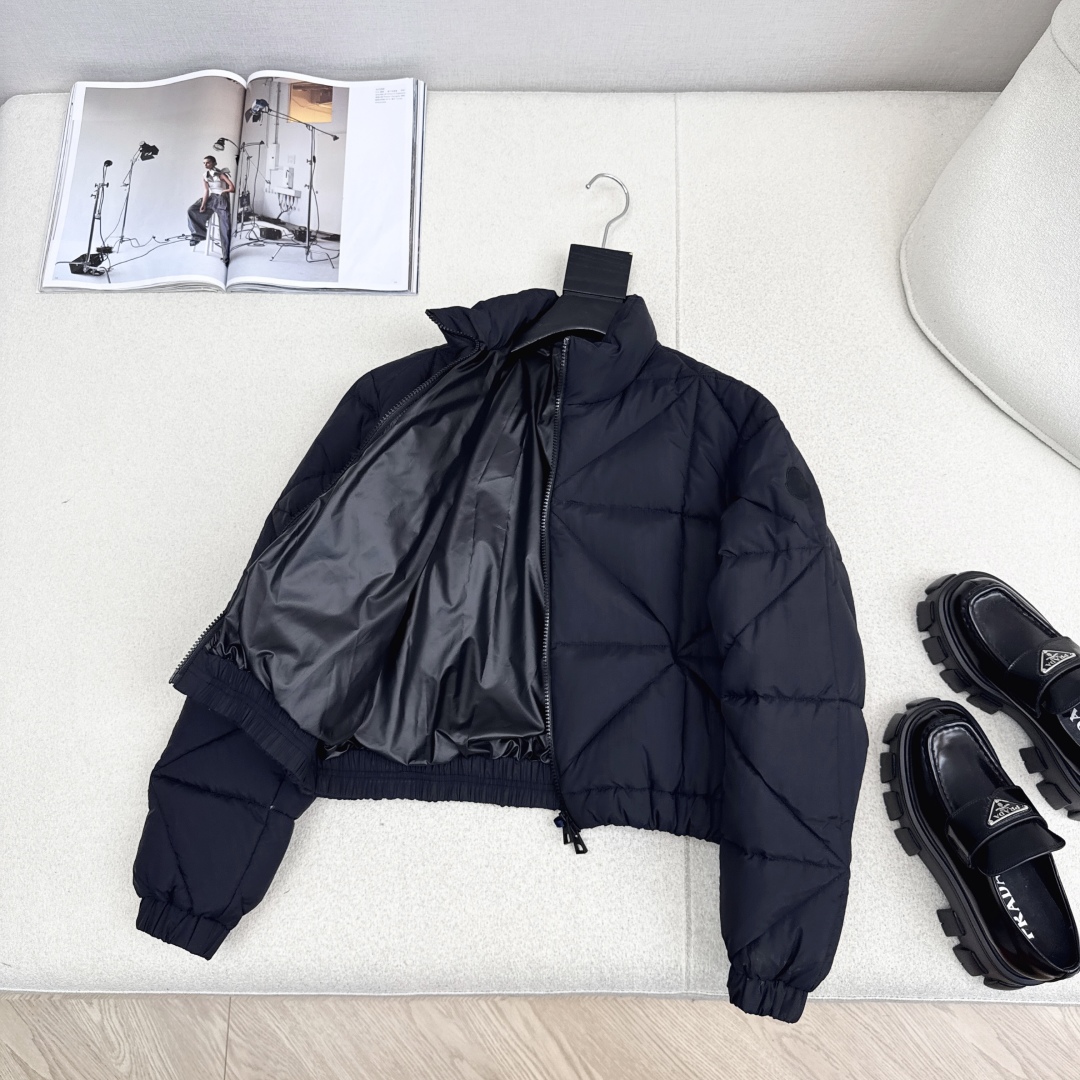 Diamond Quilted Puffer Jacket Women's Winter Coat Stand Collar Short 8 cmp i1759465186191 7256 0 6