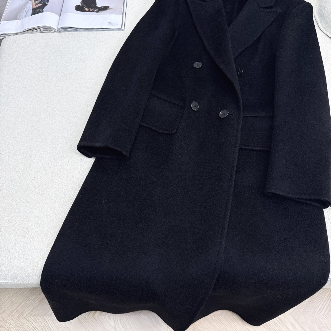 走路带风系列 Slp🆕 25Ss————秋冬最新款高级感长款大衣外套 🖤秋冬的必备款 双面尼羊毛面料很厚