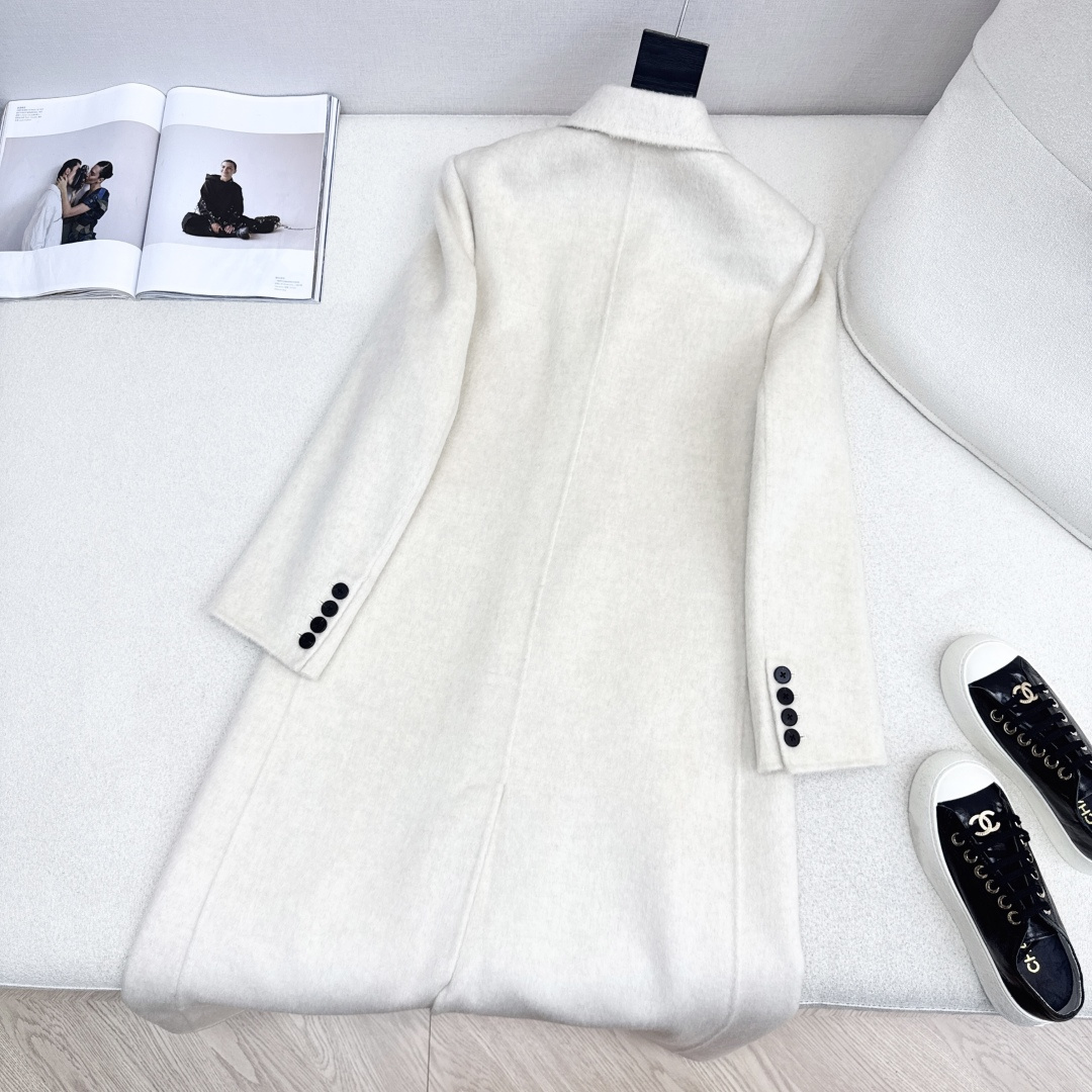 走路带风系列 Slp🆕 25Ss————秋冬最新款高级感长款大衣外套 🖤秋冬的必备款 双面尼羊毛面料很厚