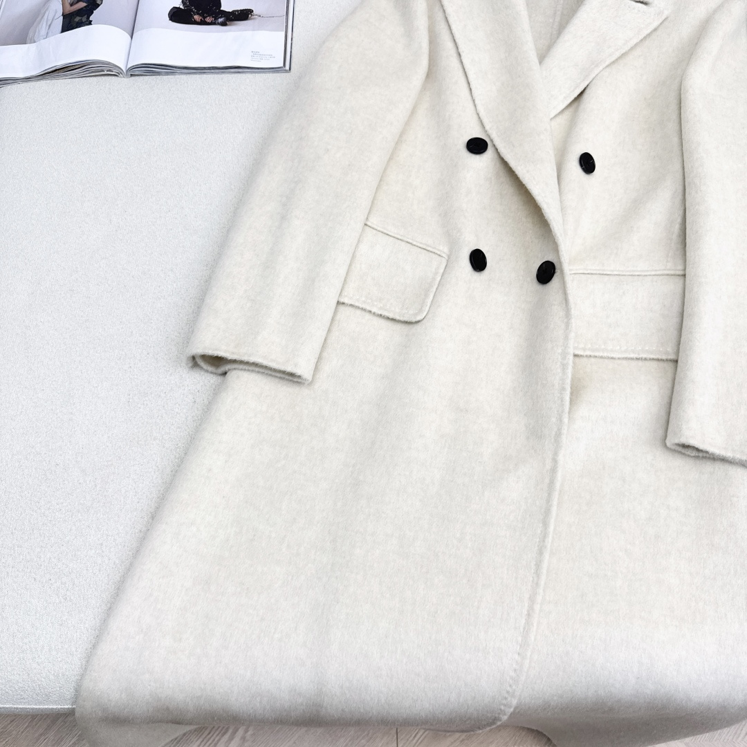 走路带风系列 Slp🆕 25Ss————秋冬最新款高级感长款大衣外套 🖤秋冬的必备款 双面尼羊毛面料很厚