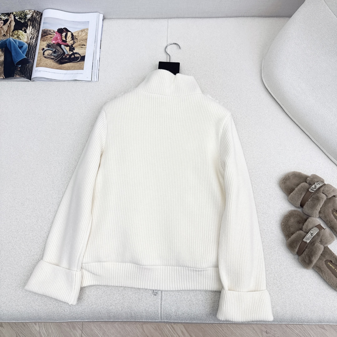 独家款～lp🆕 25Ss————秋冬最新款立领针织拼接羽绒服🤍定制绵羊毛面料+羊毛针织面料+90白鹅绒填