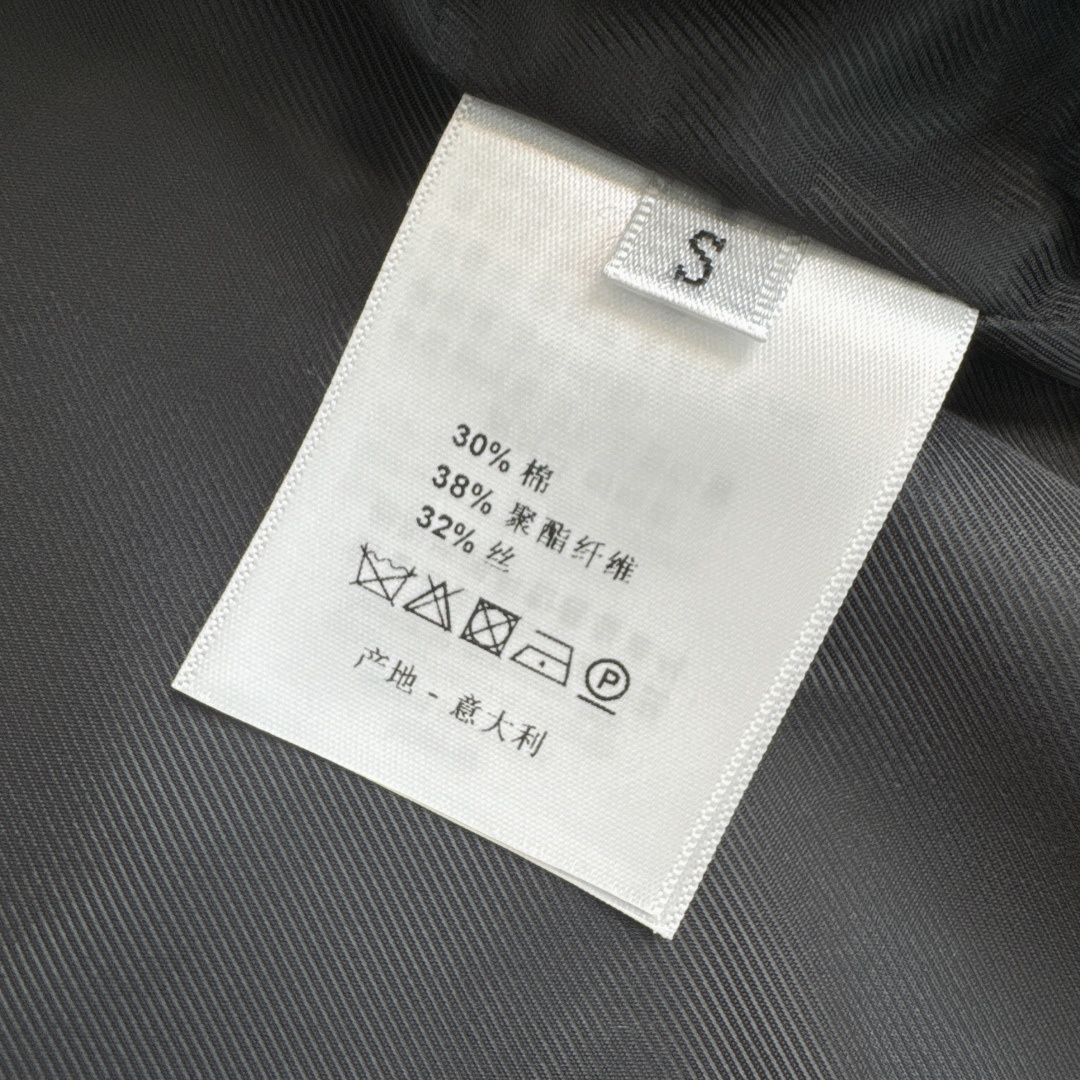 CD 25Ss————春夏最新款MissD 系列经典老花翻领夹克外套🖤进口科技塔夫绸 Oblique提花