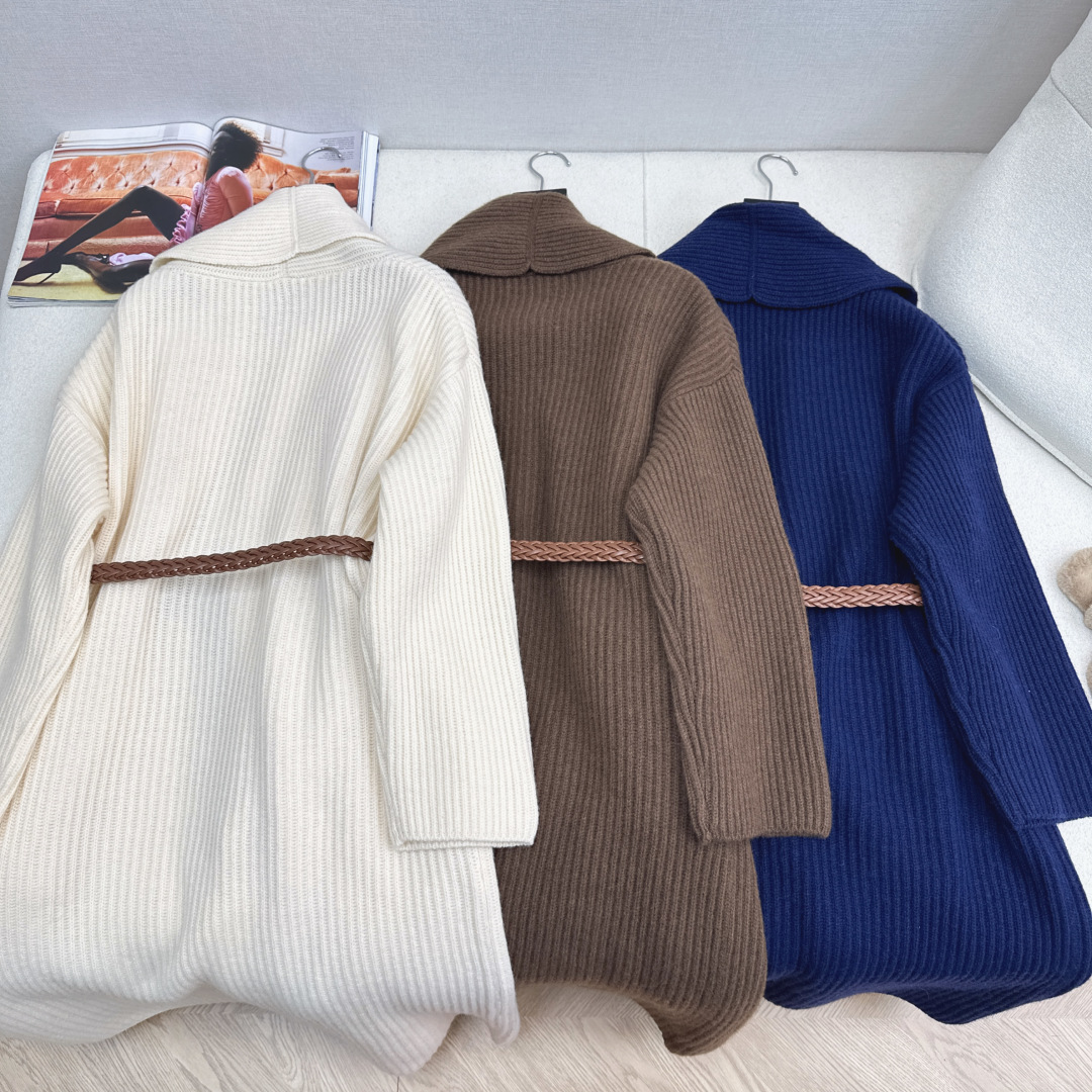 Wool Knit Cardigan Duster Coat with Belt - Elegant and Cozy 9 cmp i1759724299835 9496 0 7