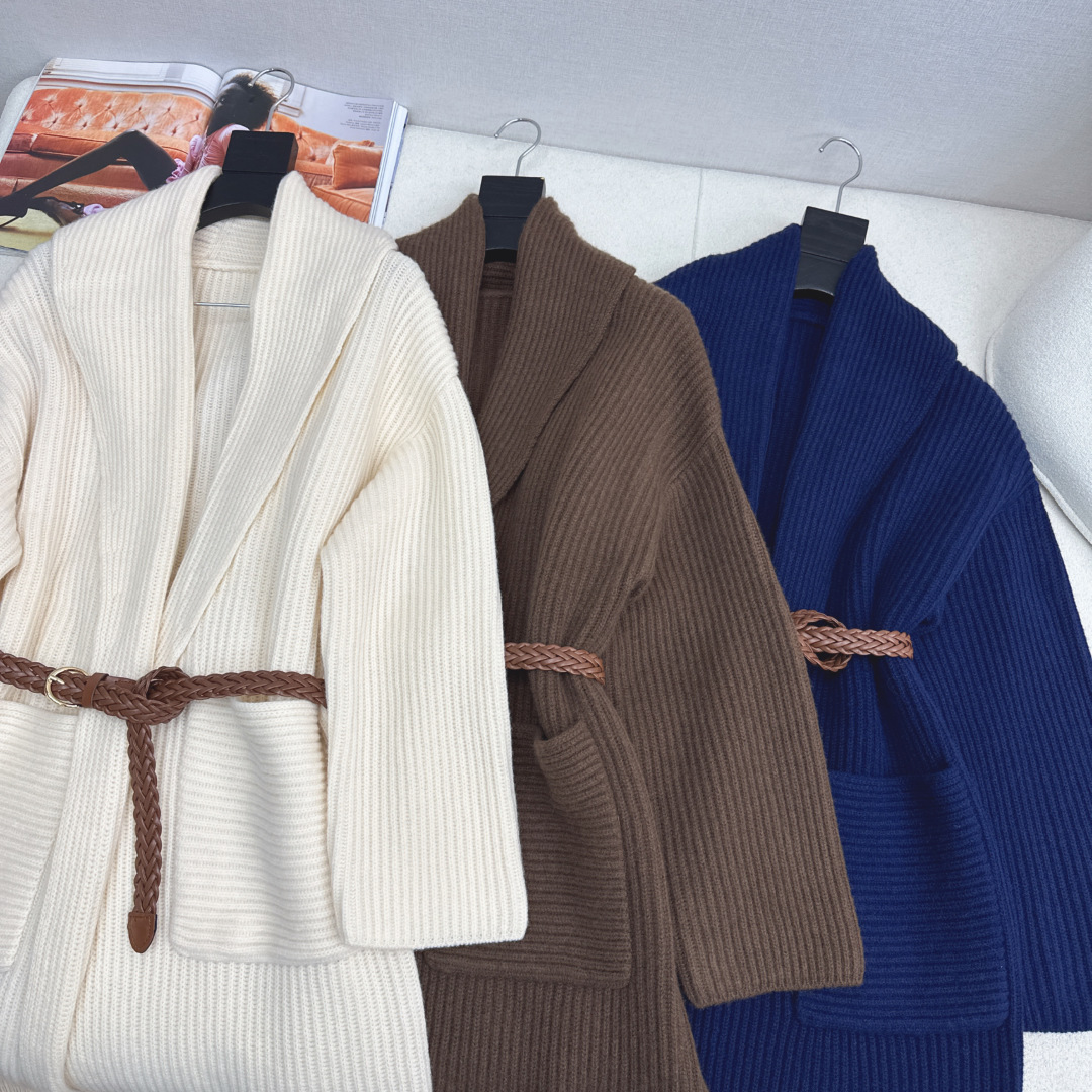 Wool Knit Cardigan Duster Coat with Belt - Elegant and Cozy 3 cmp i1759724301015 5198 0 1
