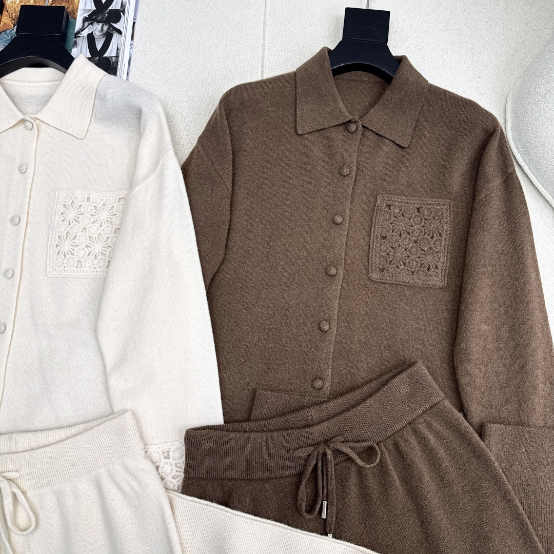 Wool Set: Hand-Hooked Sweater & Straight-Leg Pants - Chic & Cozy 5 cmp i1759724383962 7507 0 3