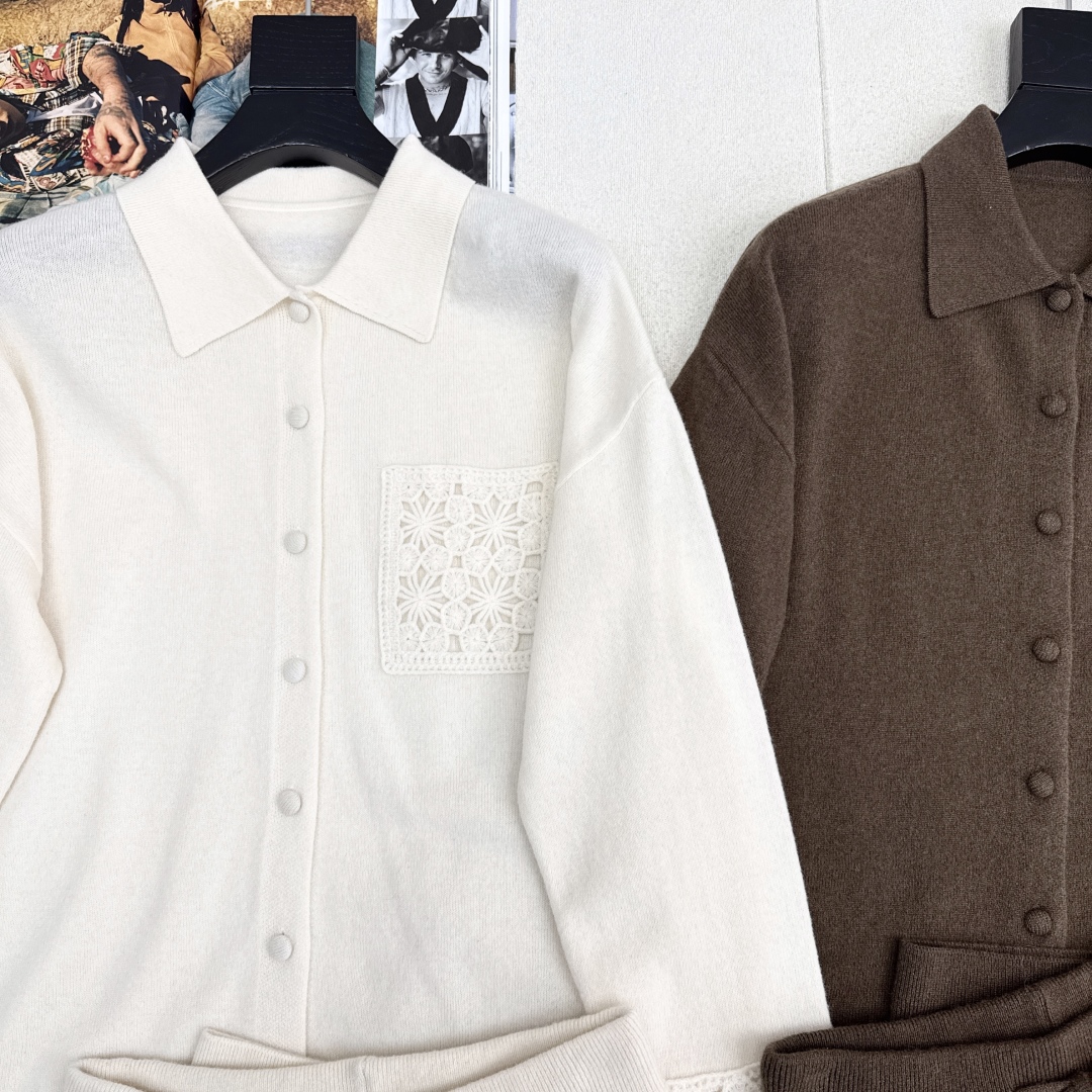 Wool Set: Hand-Hooked Sweater & Straight-Leg Pants - Chic & Cozy 4 cmp i1759724383966 1969 0 2