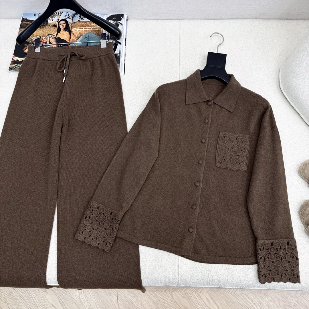 Wool Set: Hand-Hooked Sweater & Straight-Leg Pants - Chic & Cozy 7 cmp i1759724384791 6997 0 5