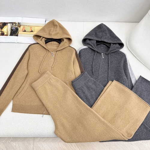 Wool Knit Set: Hoodie Cardigan & Wide Leg Pants – Soft, Cozy, and Stylish