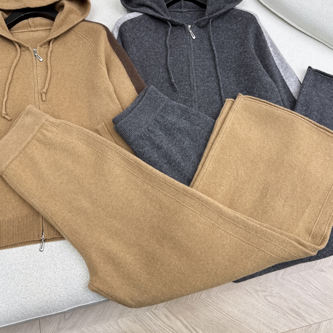 Wool Knit Set: Hoodie Cardigan & Wide Leg Pants - Soft, Cozy, and Stylish 5 cmp i1761502633284 9237 0 3