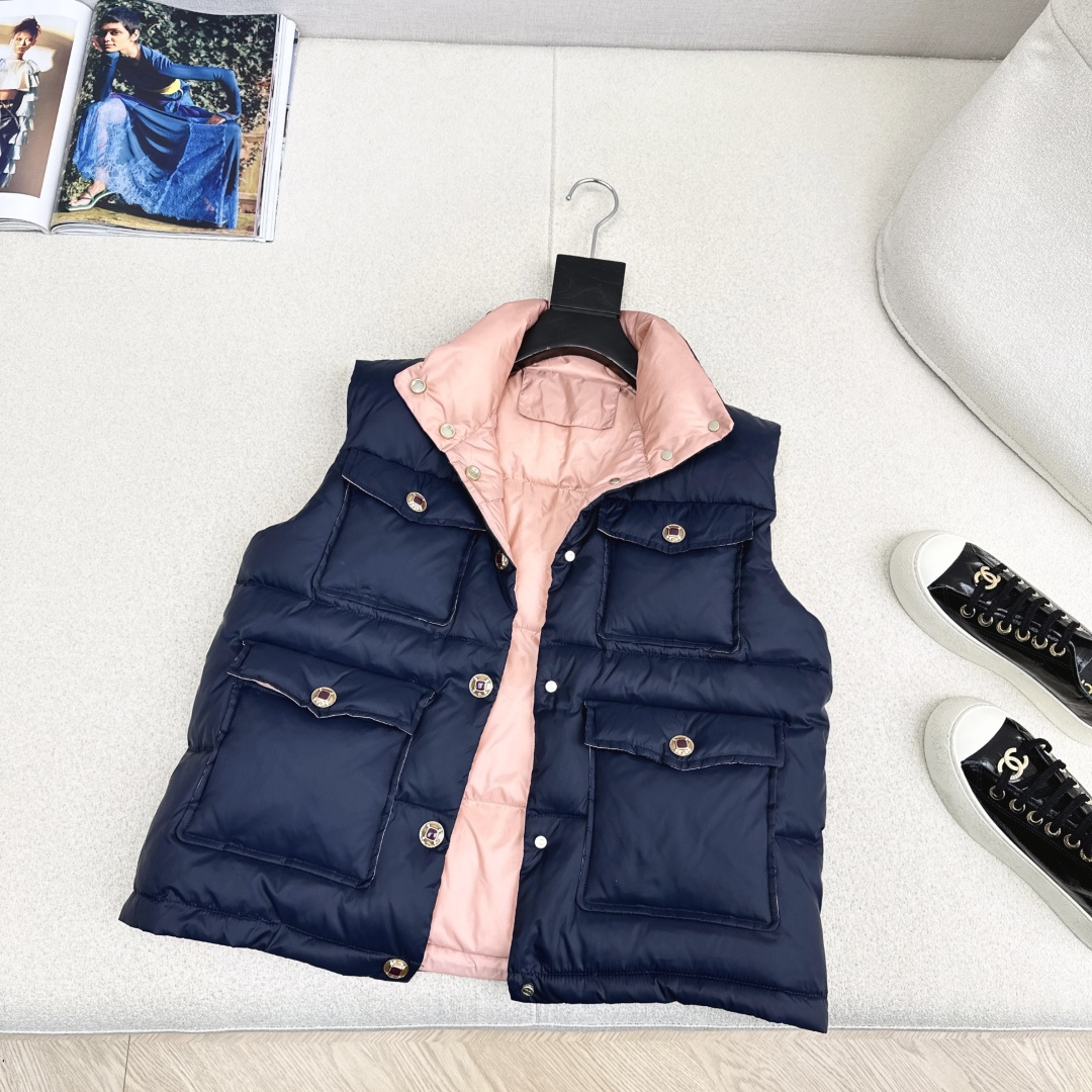 特价🉐️❗️SM❗️不退不换❗️爆单款推荐 C家 25Ss————秋冬最新款滑雪系列立领羽绒马甲外套🖤国