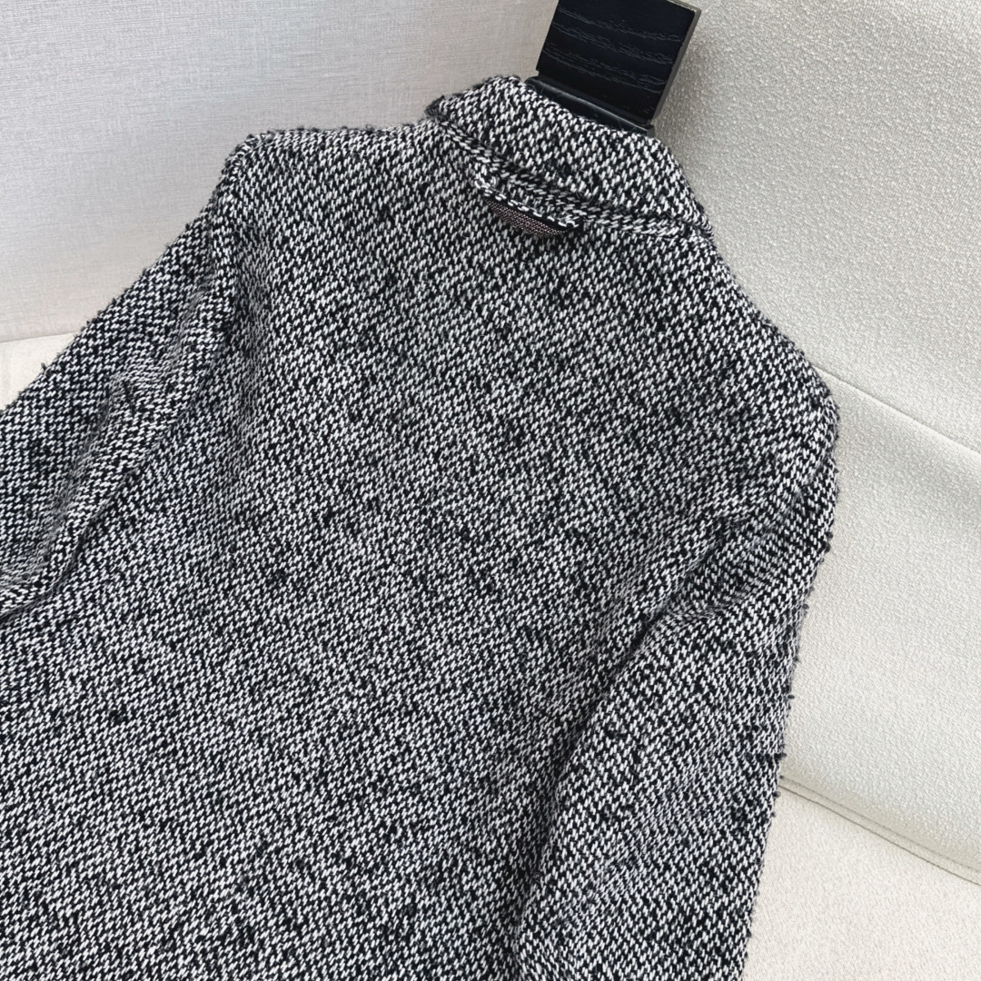 特价🉐️❗️现货齐码❗️不退不换❗️高奢复古穿搭 Bc 25Ss————秋冬最新款高级灰经典长款西装大衣