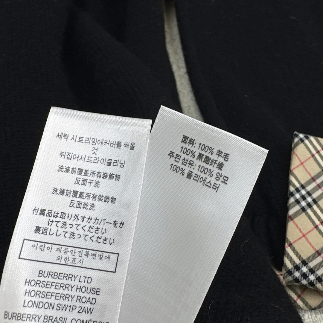 特价🉐️❗️现货齐码❗️不退不换❗️时髦秋冬裙子 Bur 25Ss————秋冬最新款假两件拼接做法高领羊