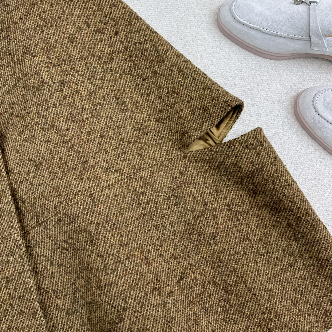 财阀千金穿搭 LSs———早春最新款小香风粗纺斗篷外套🤎绝美高级面料实物超美 立体肌理感精致感满满 上身