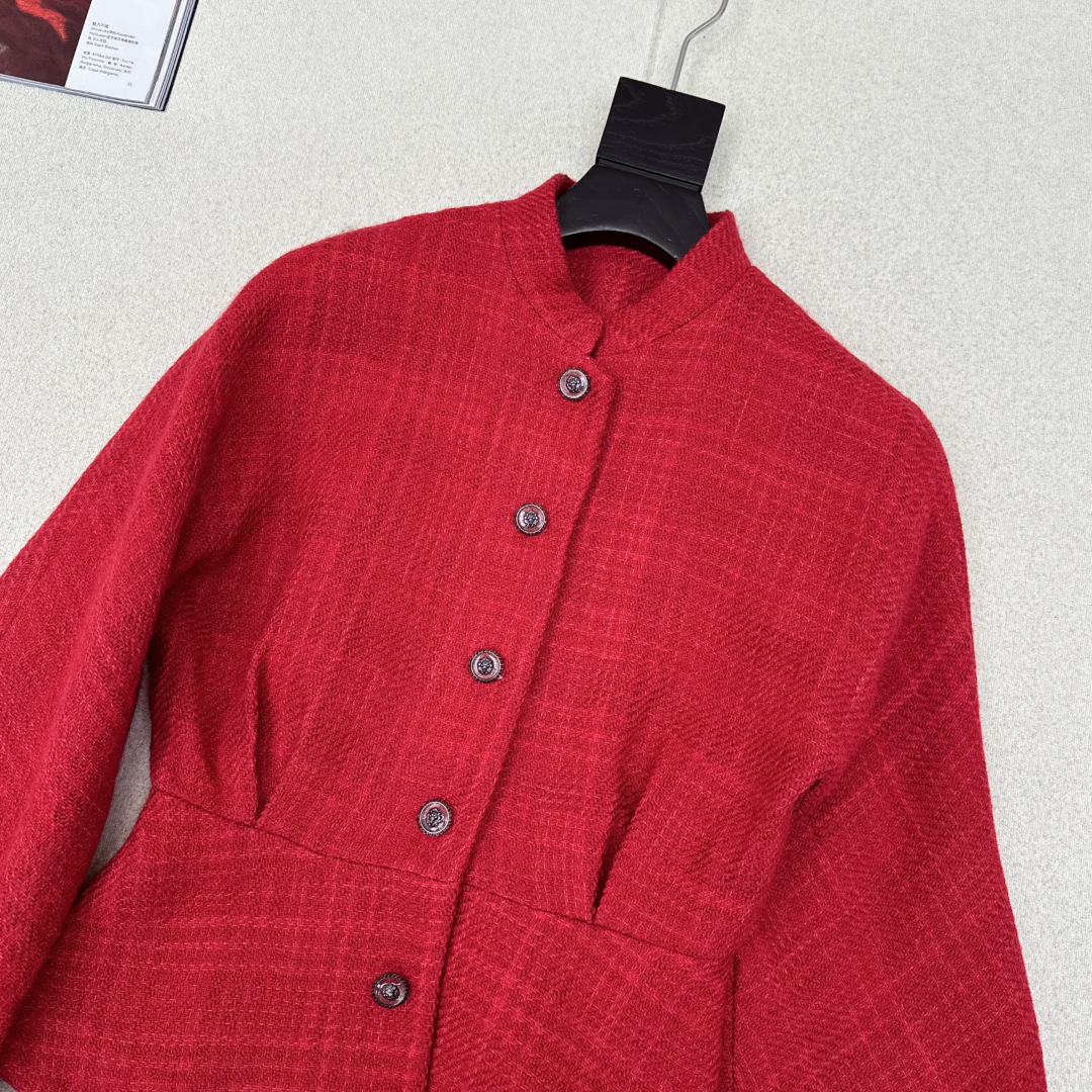 特价🉐️ ❗️只有s❗️不退不换❗️年会圣诞必备穿搭 C家 26Ss————早春最新款贵气范儿精致编织收