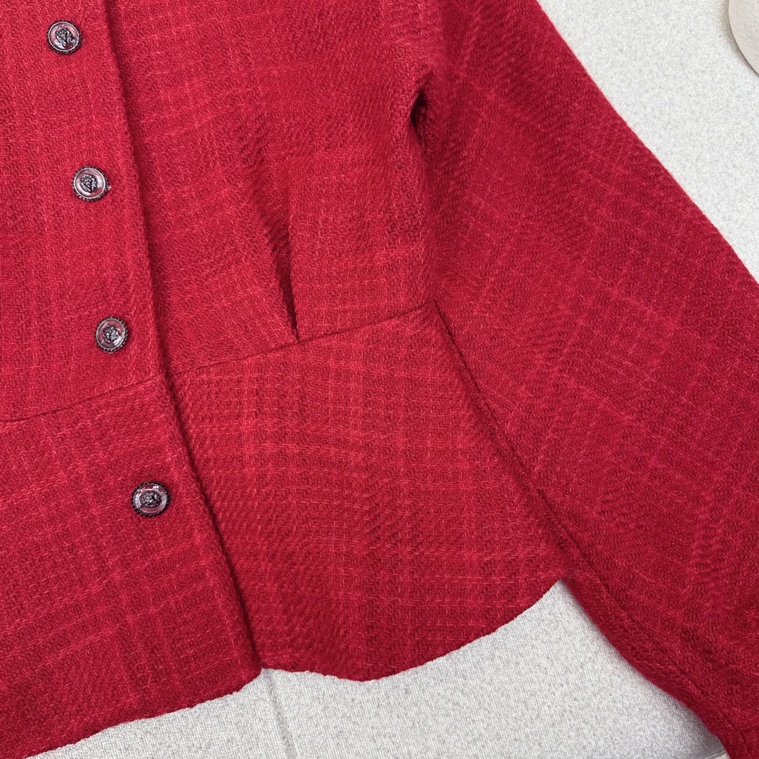 特价🉐️ ❗️只有s❗️不退不换❗️年会圣诞必备穿搭 C家 26Ss————早春最新款贵气范儿精致编织收