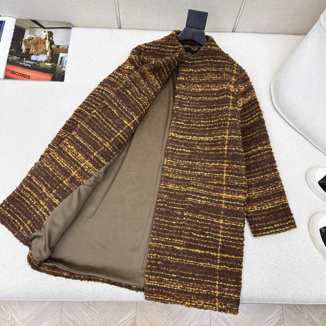 蒋欣/林心如同款 LSs————早春最新款潇洒帅气的高级羊驼毛花呢大衣🤎内里也是含羊毛面料哈 气质廓形大