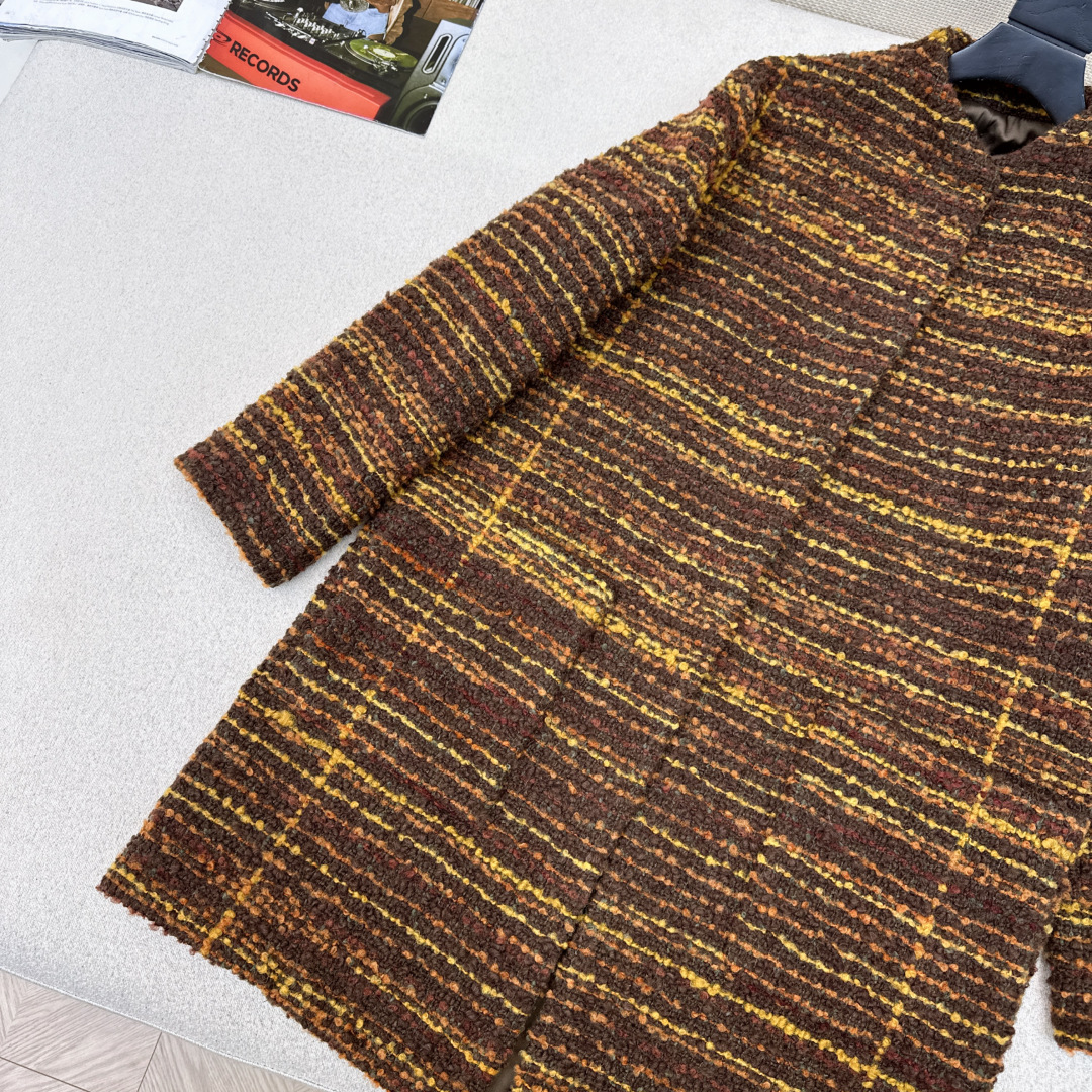 蒋欣/林心如同款 LSs————早春最新款潇洒帅气的高级羊驼毛花呢大衣🤎内里也是含羊毛面料哈 气质廓形大