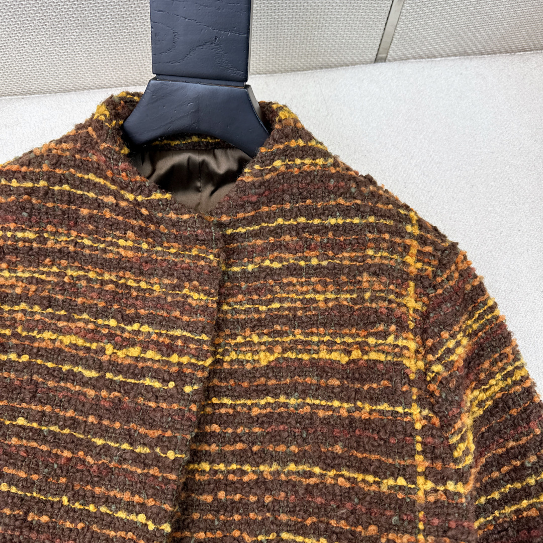 蒋欣/林心如同款 LSs————早春最新款潇洒帅气的高级羊驼毛花呢大衣🤎内里也是含羊毛面料哈 气质廓形大