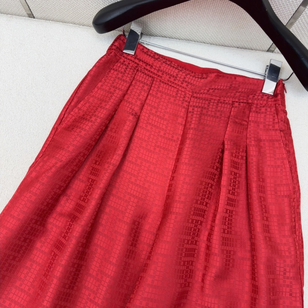 独家首发 Her 26Ss—————春夏最新款橡筋高腰褶裥棉质西裤🖤老钱慵懒通勤随性的高级单品 廓形甩腿