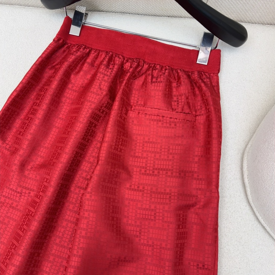 独家首发 Her 26Ss—————春夏最新款橡筋高腰褶裥棉质西裤🖤老钱慵懒通勤随性的高级单品 廓形甩腿