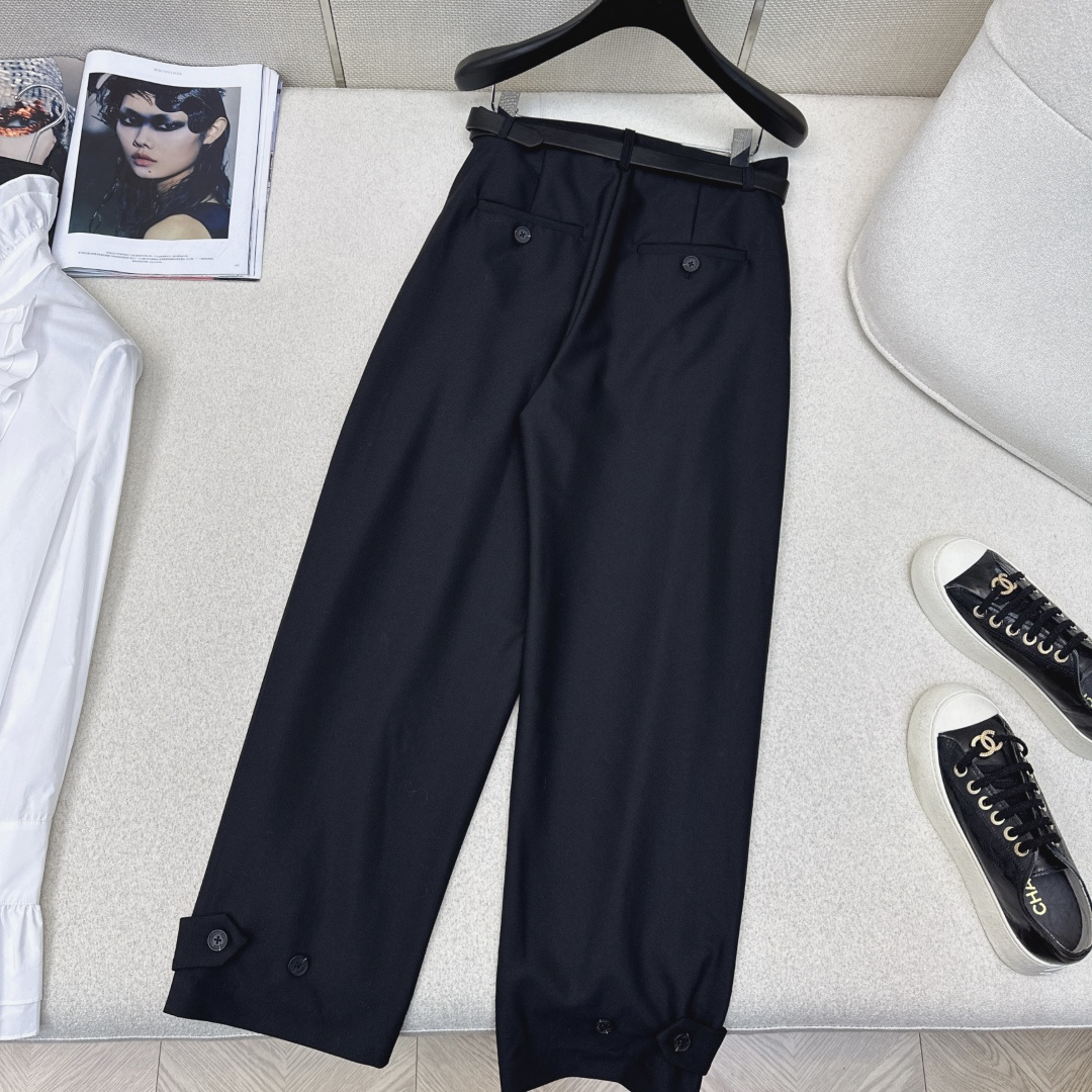 百搭单品 RL 26Ss————早春最新款新品马术风束脚休闲西裤🖤定制收褶束口裤随性潇洒 强烈推荐自留款