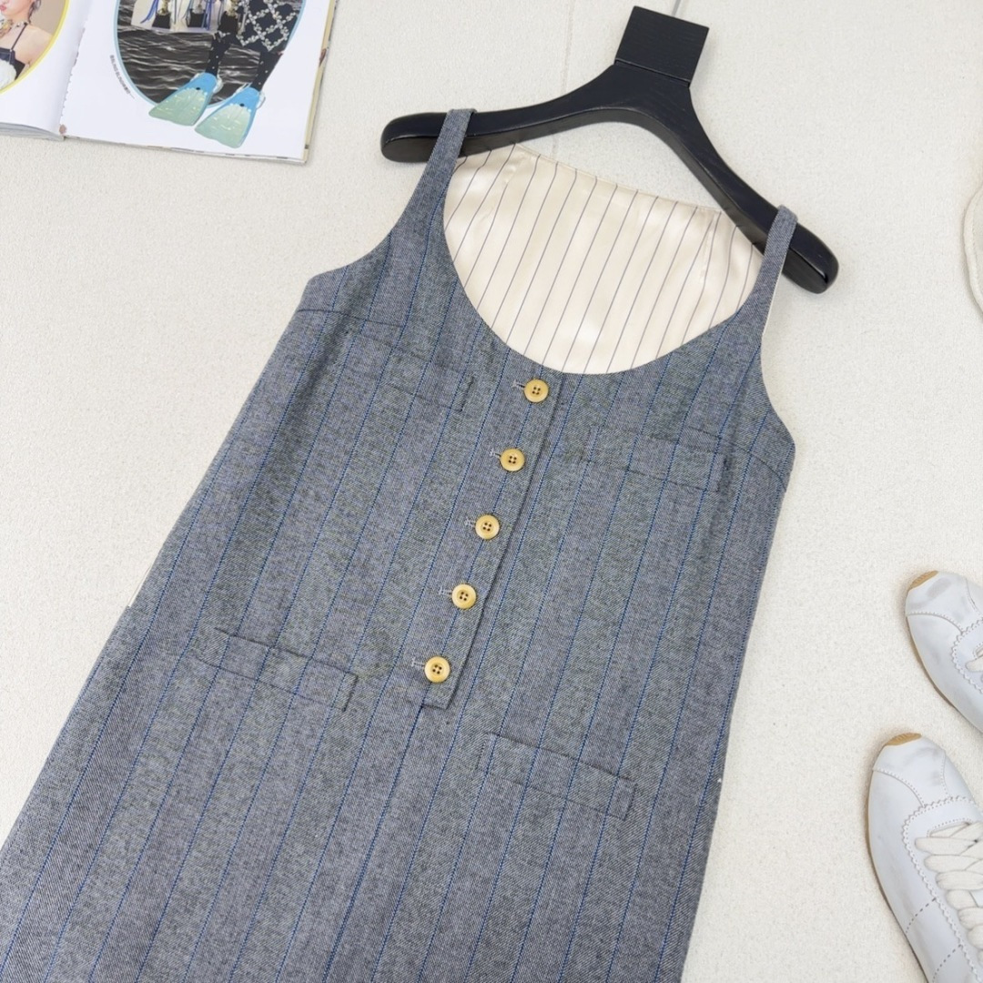 特价🉐️ ❗️现货齐码❗️不退不换❗️独家首发 PD 25Ss————春夏最新款富家千金学院风背心连衣裙