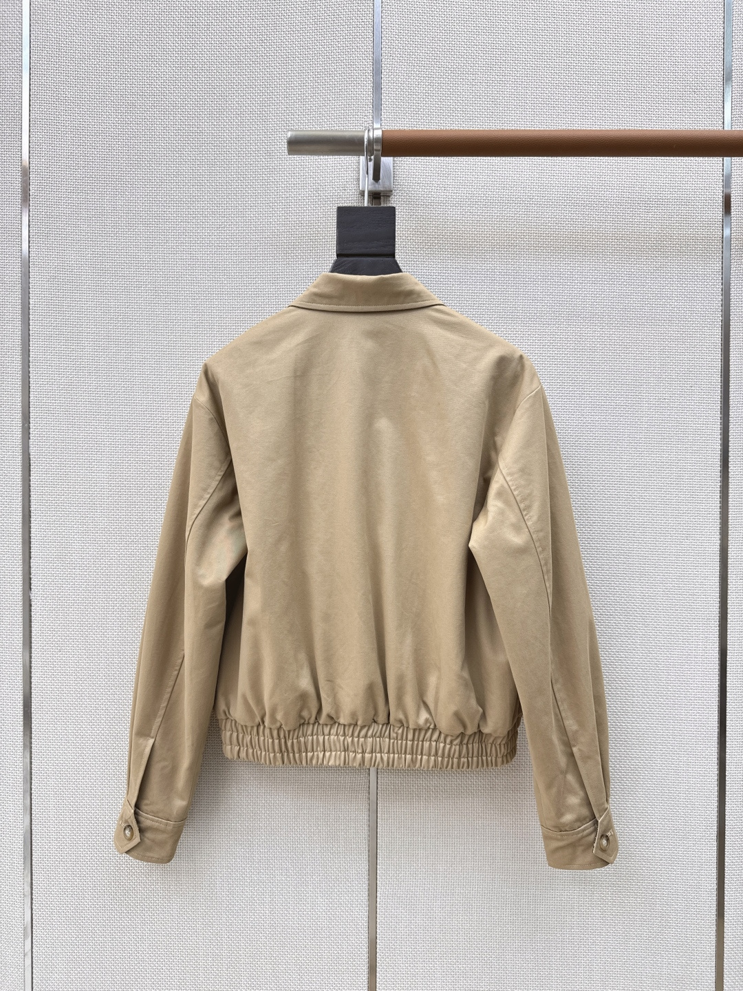 RL 26Ss————春夏最新款长期主义穿搭老干部风夹克外套🤎经典logo刺绣徽标点缀 短款拉链版型 上