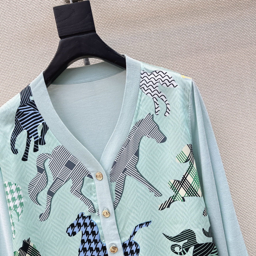 에르메스 여성 가디건 137055 Hermes Cardigan 썸네일 이미지