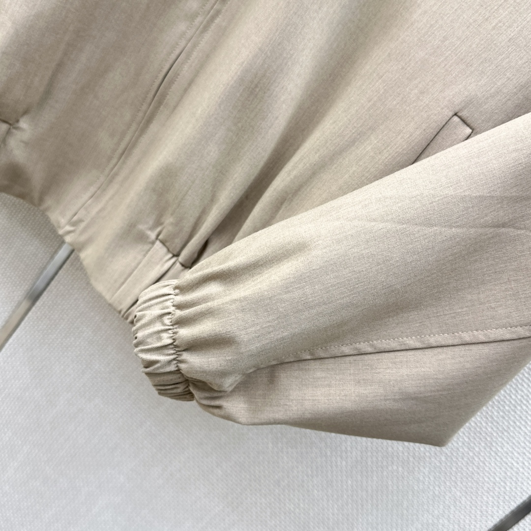 长期主义巴恩风时髦穿搭 Bv 26Ss————早春最新款编织翻领拼接夹克外套 🤍定制进口人造环保羊毛编织