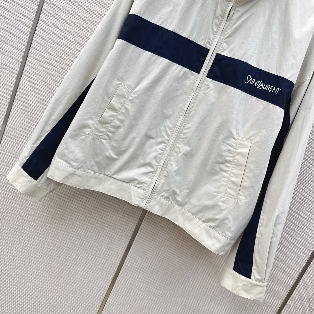Slp🌾 26Ss————春夏最新款拼色冲锋立领夹克外套🤎大胆撞色设计超吸睛日常穿搭无压力 立领夹克帅气