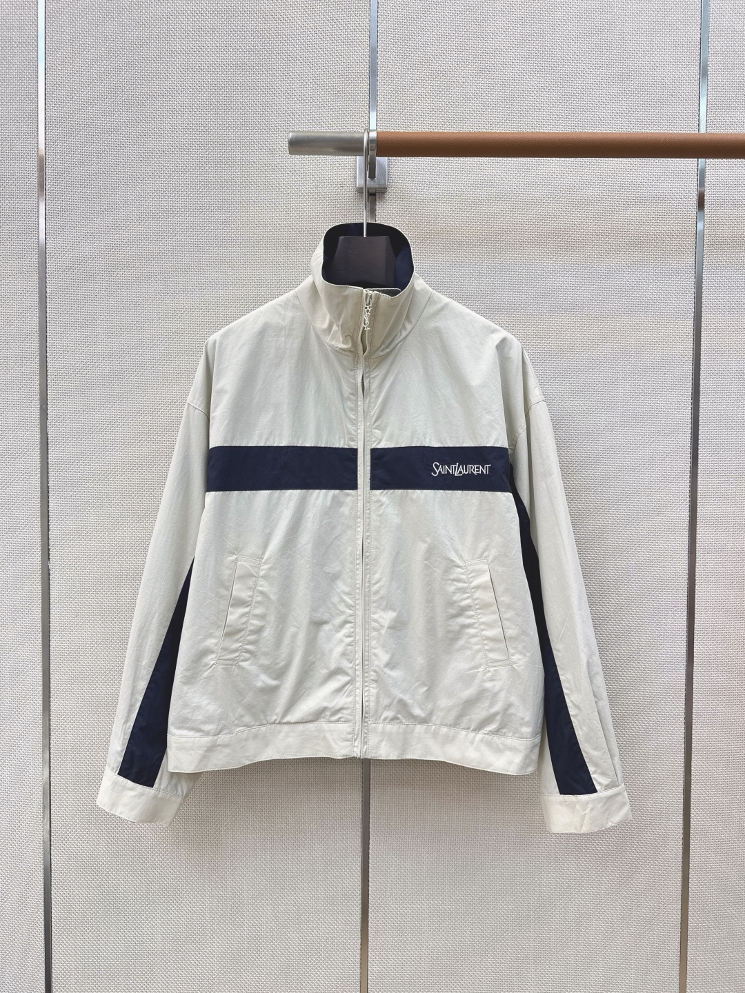 Slp🌾 26Ss————春夏最新款拼色冲锋立领夹克外套🤎大胆撞色设计超吸睛日常穿搭无压力 立领夹克帅气