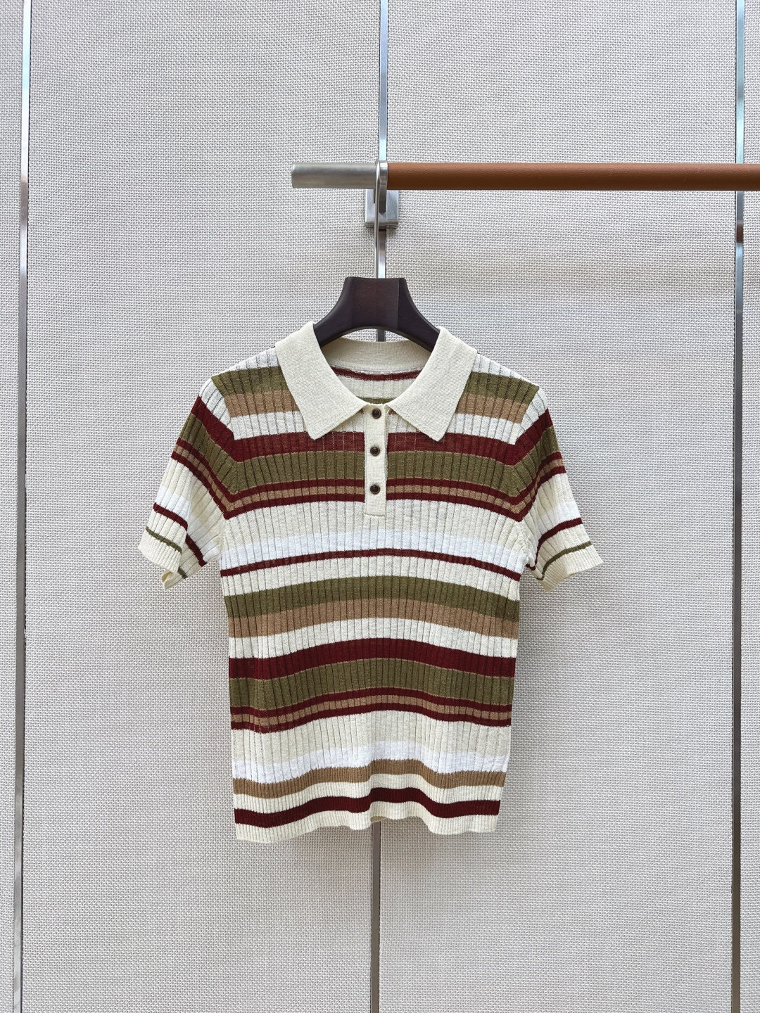 lp🆕 26Ss————春夏最新款经典撞色条纹针织上衣 🤍时髦必备款 属于百搭又不挑人的款式 条纹控必入