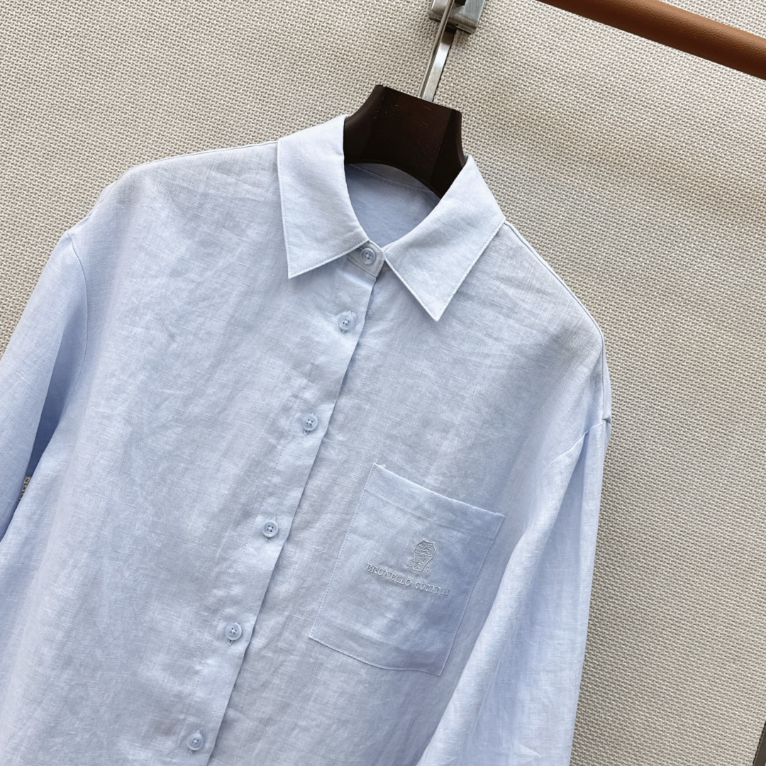 老钱风高阶通勤 Bc 26Ss————春夏最新棉麻一系列🩵宽松衬衫+腰带马甲+直筒裤 采用了高克重的棉麻