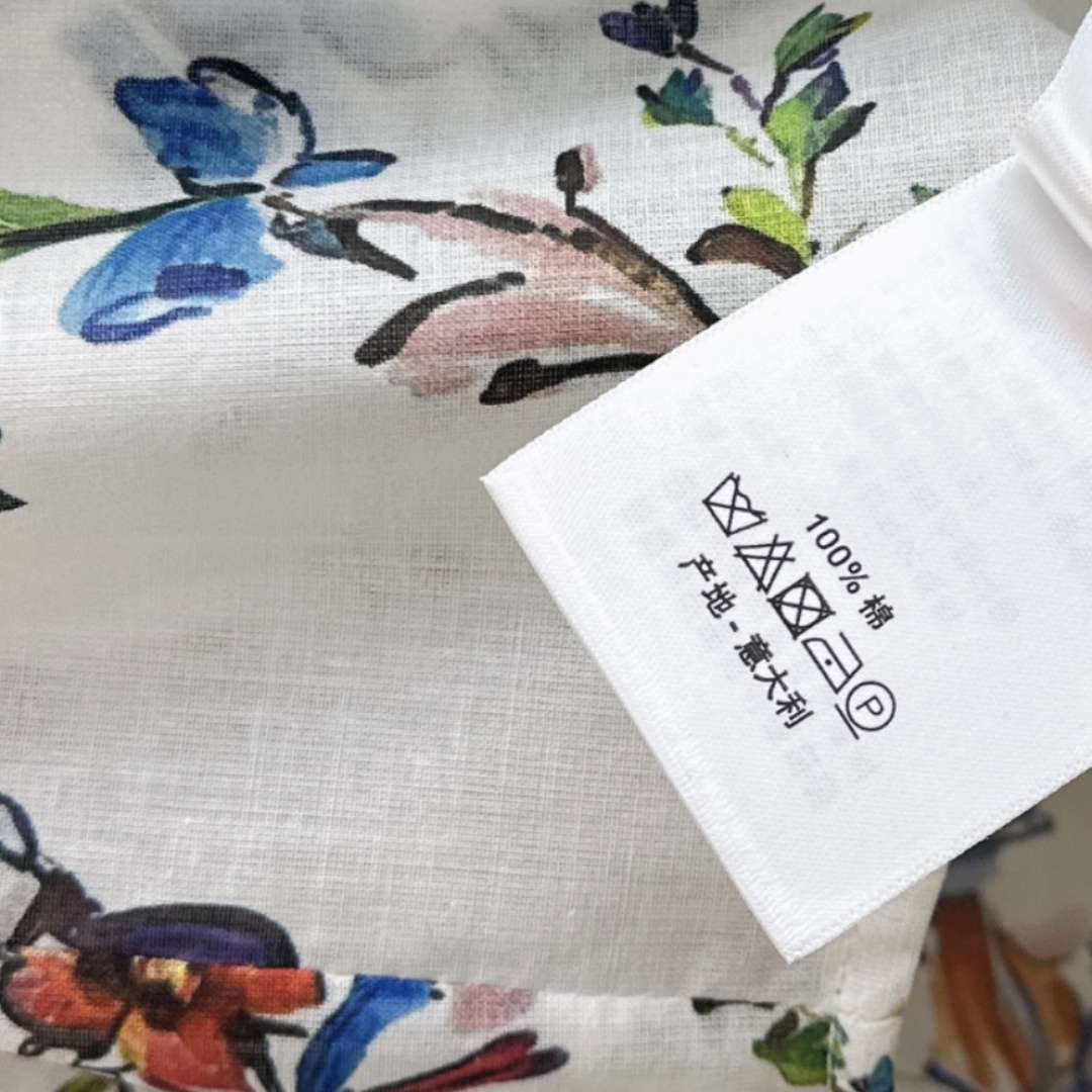 CD 26Ss————春夏最新款花卉印花半裙 🤍采用棉质面料 垂感好夏天穿超舒服 花卉 花瓶图案 氛围感