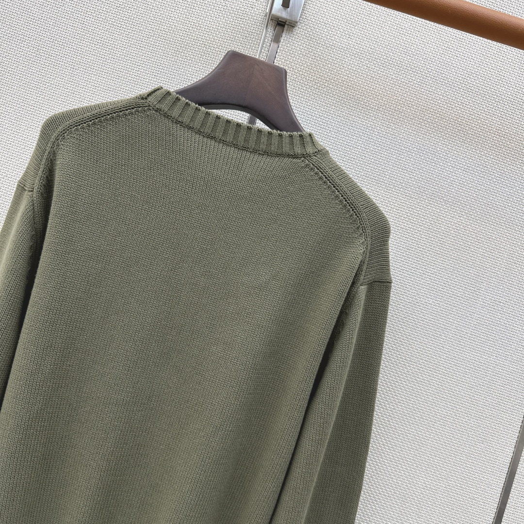 RL 26Ss————早秋最新款浓郁美式风帅气小熊毛衣🖤手工勾花图案 经典H宽松版型 品质控必入 进口纯