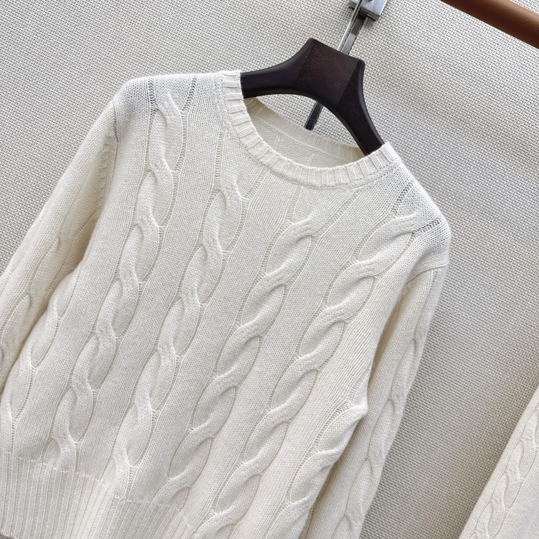 品质控必入 lp🆕 26Ss————秋冬最新款老钱风穿搭气质羊绒套装🩶原版定染纱线很高级的色调 百分百进口羊绒重磅克重纱