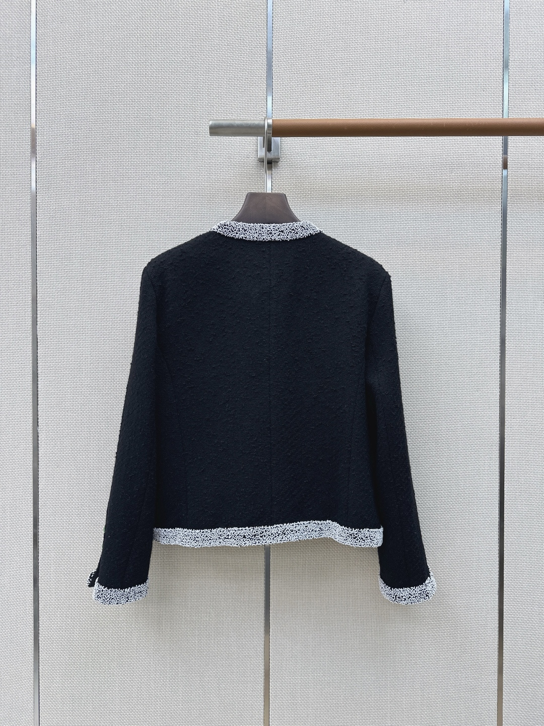 C家 26Ss———早秋最新款气质编织翻领外套🖤yb开发绝美编织面料实物超美 立体肌理感精致感满满 上身自带一种高贵气质