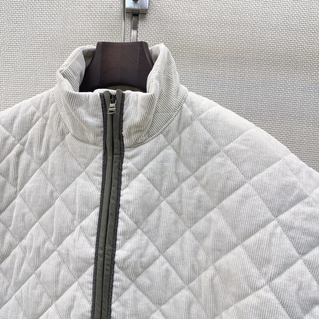 老钱风穿搭 Bc 26Ss————秋冬最新款叠搭神器廓形夹克斗篷灯芯绒棉服外套🖤意大利美学穿搭 定位珠链包边工艺 立领双