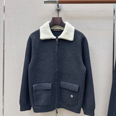高定系列 lp🆕 26Ss————秋冬最新款高奢气质羊绒套装🩶撞色翻领羊绒外套+直筒裤 品质控必入!原版定染纱线很高级的 高定系列 lp🆕 26Ss————秋冬最新款高奢气质羊绒套装🩶撞色翻领羊绒外套+直筒裤 品质控必入!原版定染纱线很高级的