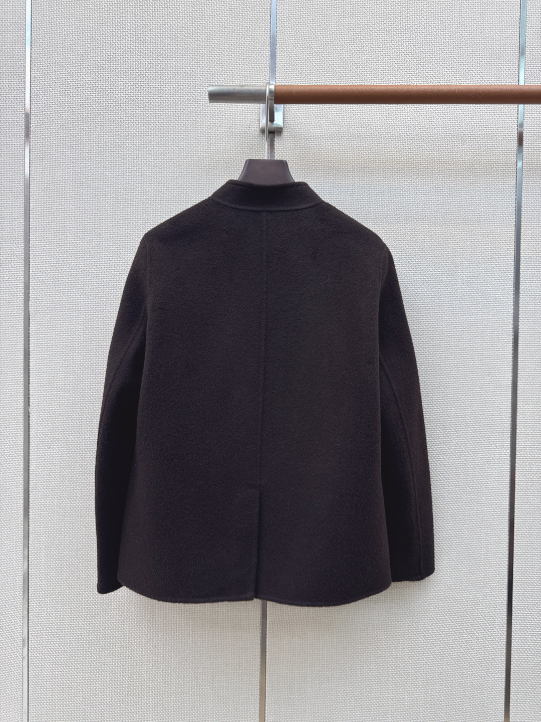 lp🆕 26Ss————秋冬最新款本季必入高智感立领双面尼外套🤎秋冬新品叠搭神器 纯手工制作双面尼面料 优雅知性气质温柔