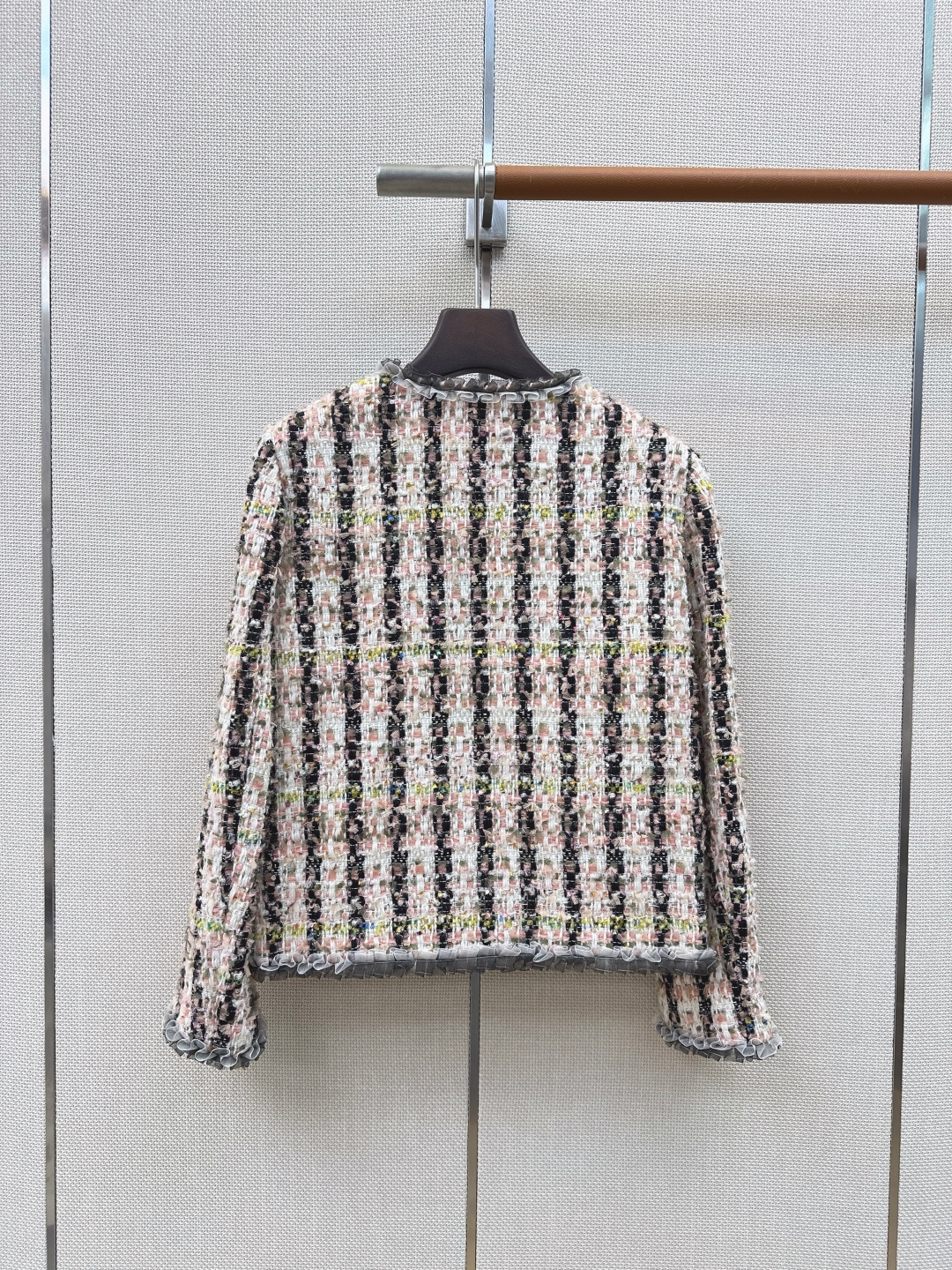 独家首发 C家 26Ss————秋冬最新款编织粗纺外套🖤绝美高级编织面料 实物超美 立体肌理感精致感满满 上身自带一种高