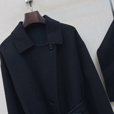 lp🆕 26Ss————秋冬最新款可拆卸披肩装饰双面羊毛昵长款大衣🖤H版型剪裁 时髦上身显瘦又高挑 进口羊毛昵面料质感超 lp🆕 26Ss————秋冬最新款可拆卸披肩装饰双面羊毛昵长款大衣🖤H版型剪裁 时髦上身显瘦又高挑 进口羊毛昵面料质感超