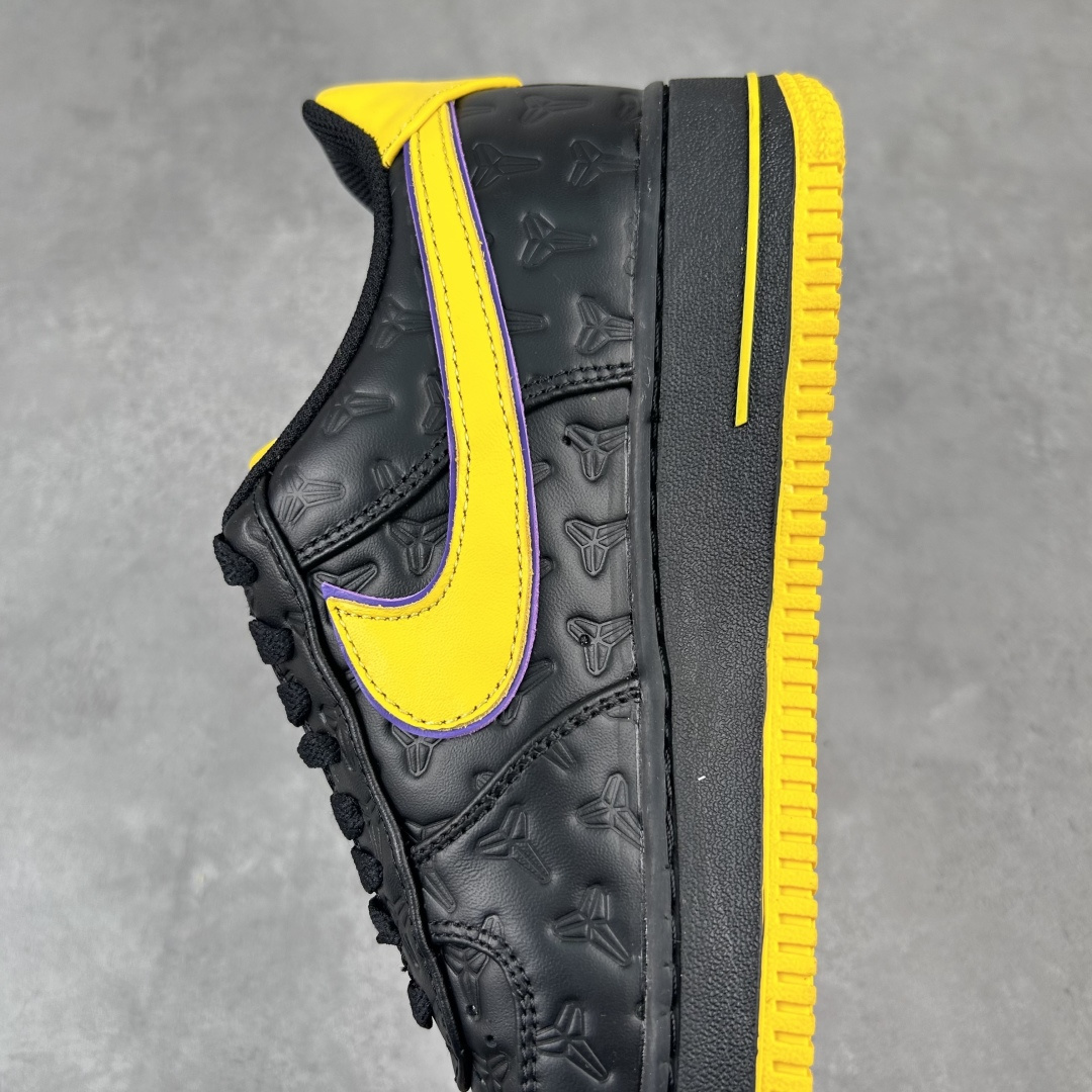 纯原 NK Air Force 1'07 Low 致敬曼巴 黑金科比联名 空军一号低帮休闲板鞋 HV51