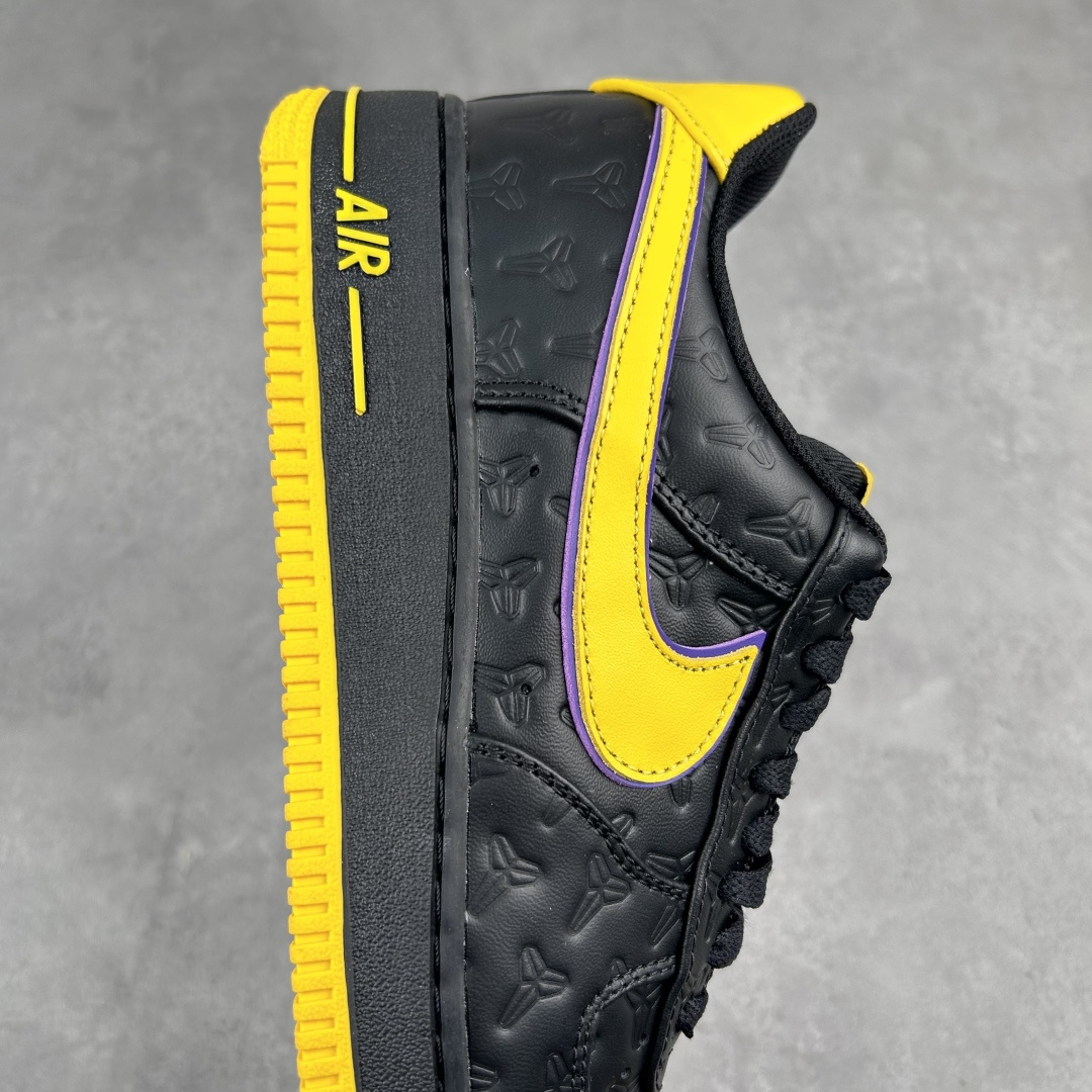 纯原 NK Air Force 1'07 Low 致敬曼巴 黑金科比联名 空军一号低帮休闲板鞋 HV51