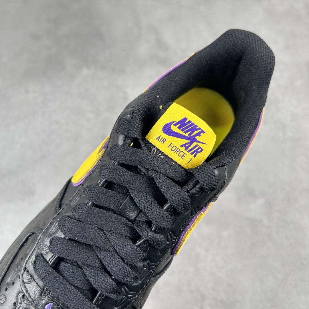 纯原 NK Air Force 1'07 Low 致敬曼巴 黑金科比联名 空军一号低帮休闲板鞋 HV51