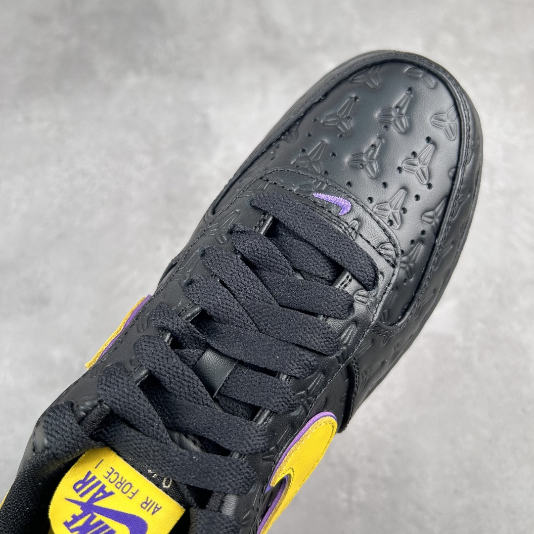 纯原 NK Air Force 1'07 Low 致敬曼巴 黑金科比联名 空军一号低帮休闲板鞋 HV51