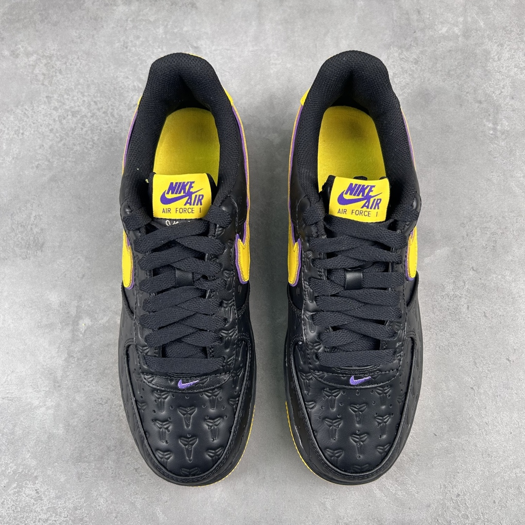 纯原 NK Air Force 1'07 Low 致敬曼巴 黑金科比联名 空军一号低帮休闲板鞋 HV51