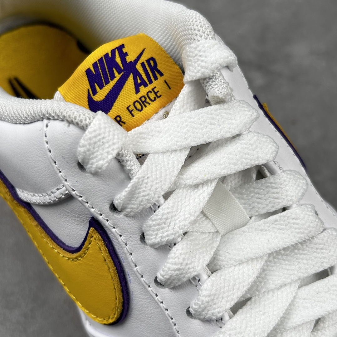 纯原 Nk Air Force 1'07 Low 白黄紫 FZ1151-100 原楦头原纸板 打造纯正空